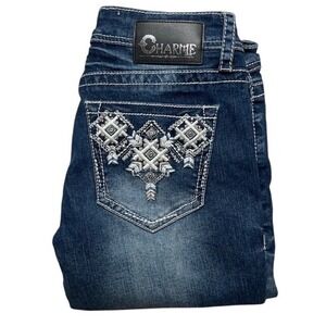 Charme Womens SZ 28x31 Mid-Rise Boot Cut Jeans-1099